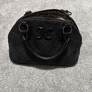 Juicy Couture Embossed Black Purse